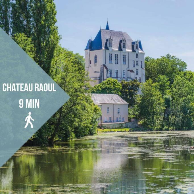 Le Bertrand • Le Raffinement En Coeur De Ville Châteauroux Eksteriør bilde