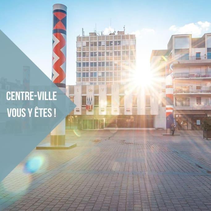 Le Bertrand • Le Raffinement En Coeur De Ville Châteauroux Eksteriør bilde